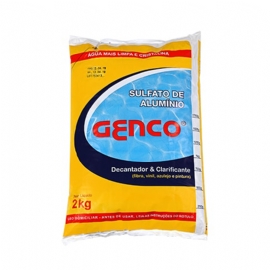 SULFATO DE ALUMINIO GENCO 2KG GENCO