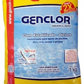GENCLOR CLORO GRANULADO ESTABILIZADO GENCO 1KG GENCO