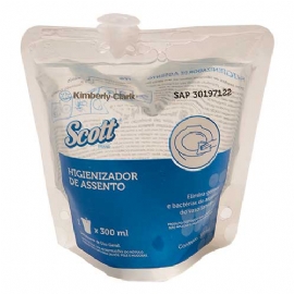 HIGIENIZADOR DE ASSENTO SCOTT 2X300ML KIMBERLY CLARK