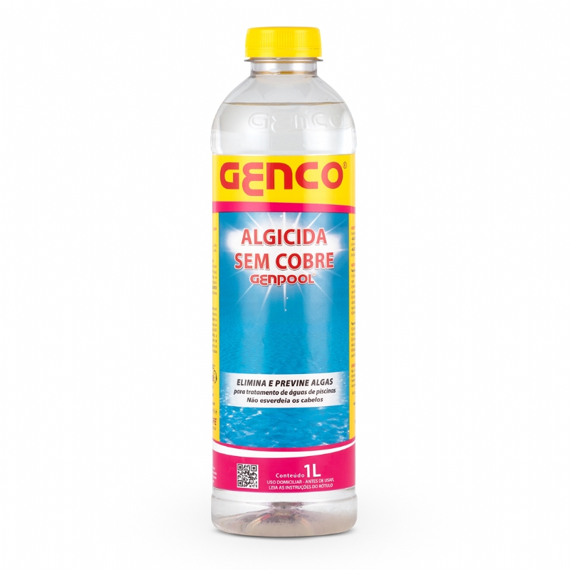 GENPOOL Algicida Sem Cobre GENCO 1L